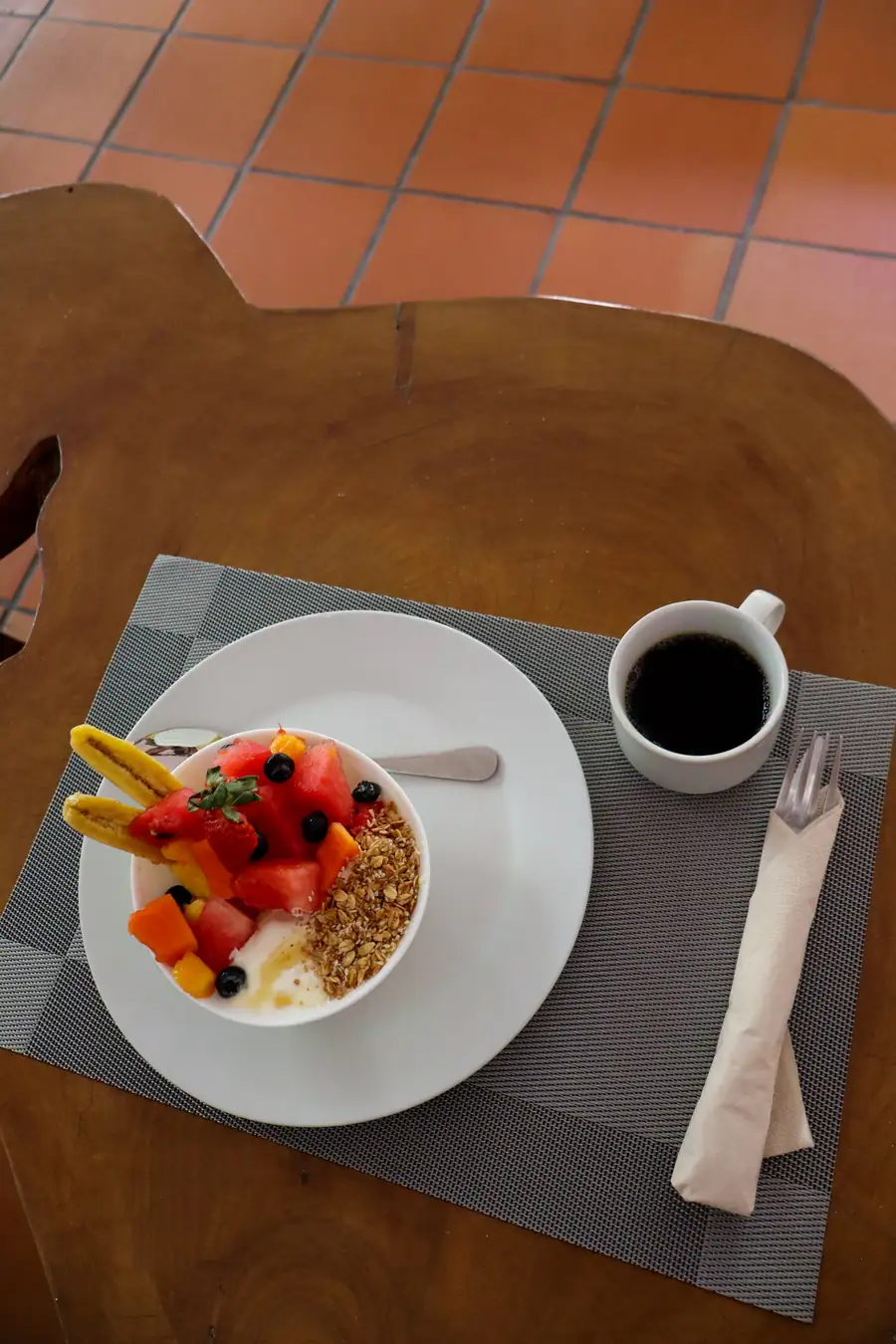 A colorful start to the day