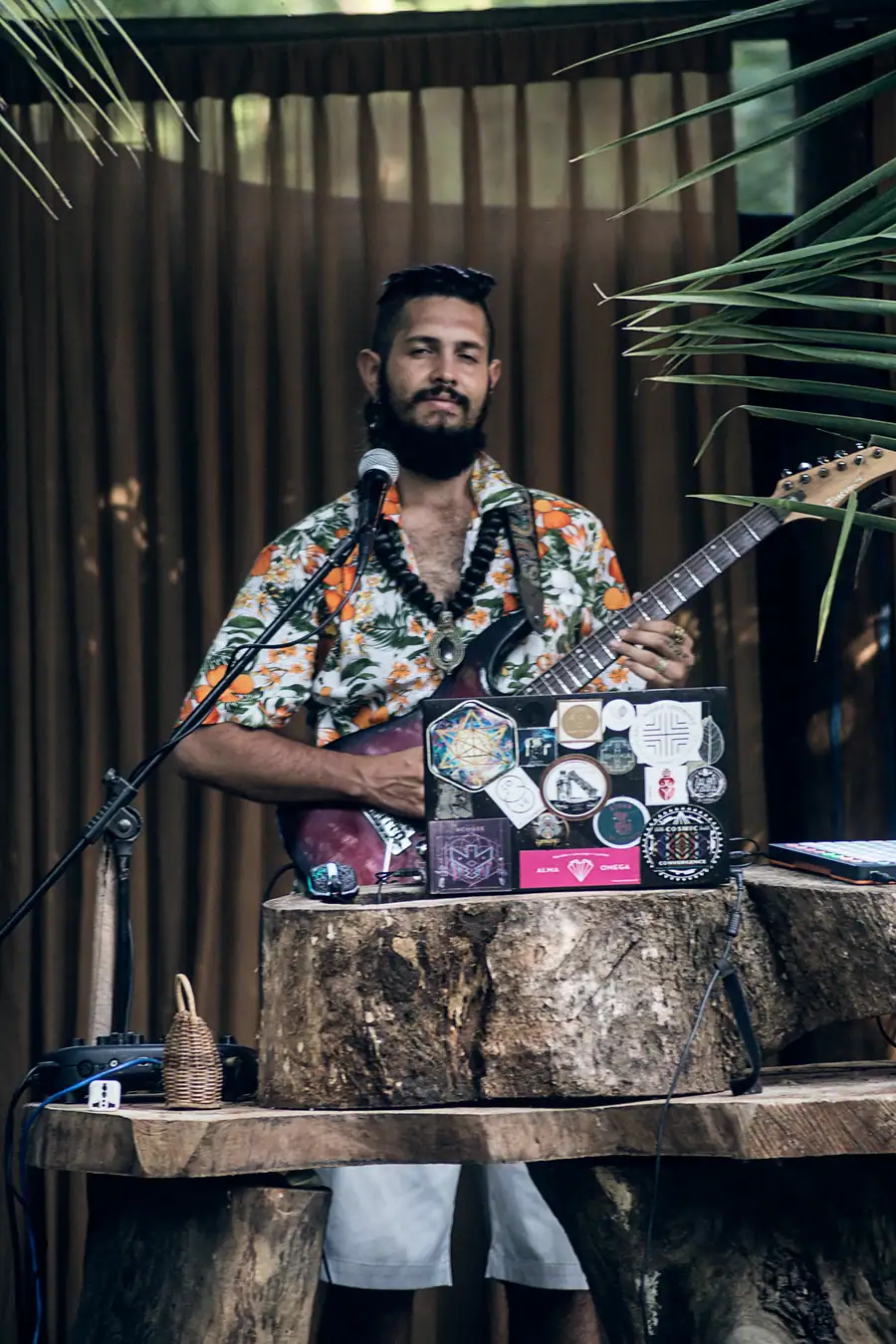 Music and conversation in the garden