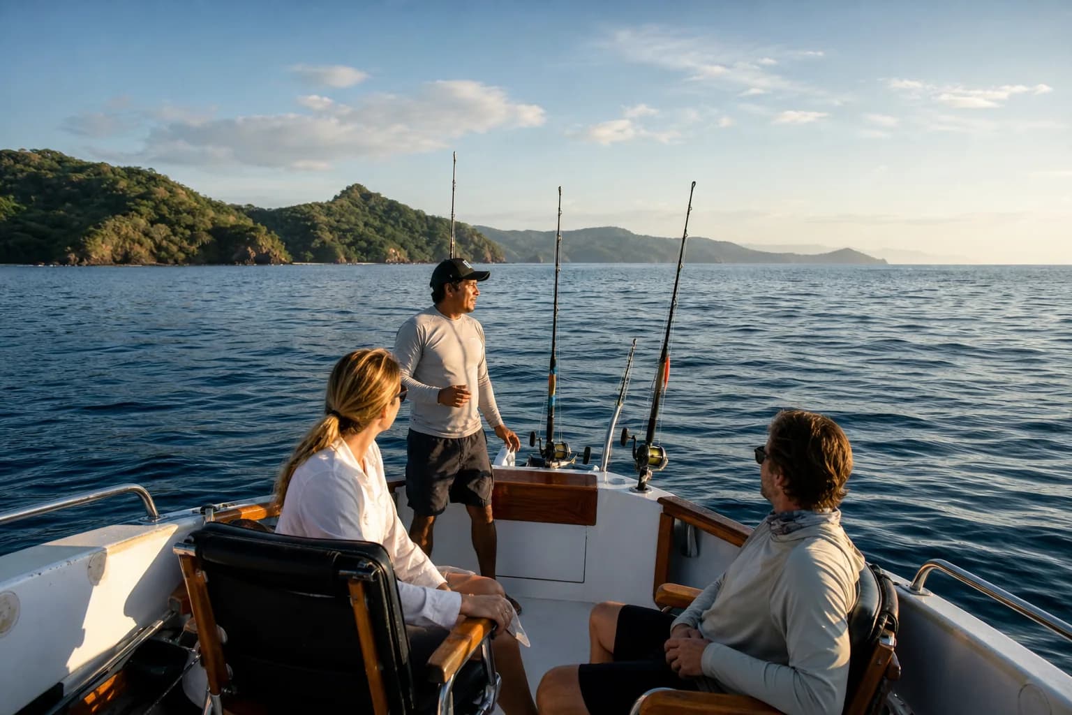 Blue water, fishing & paddle