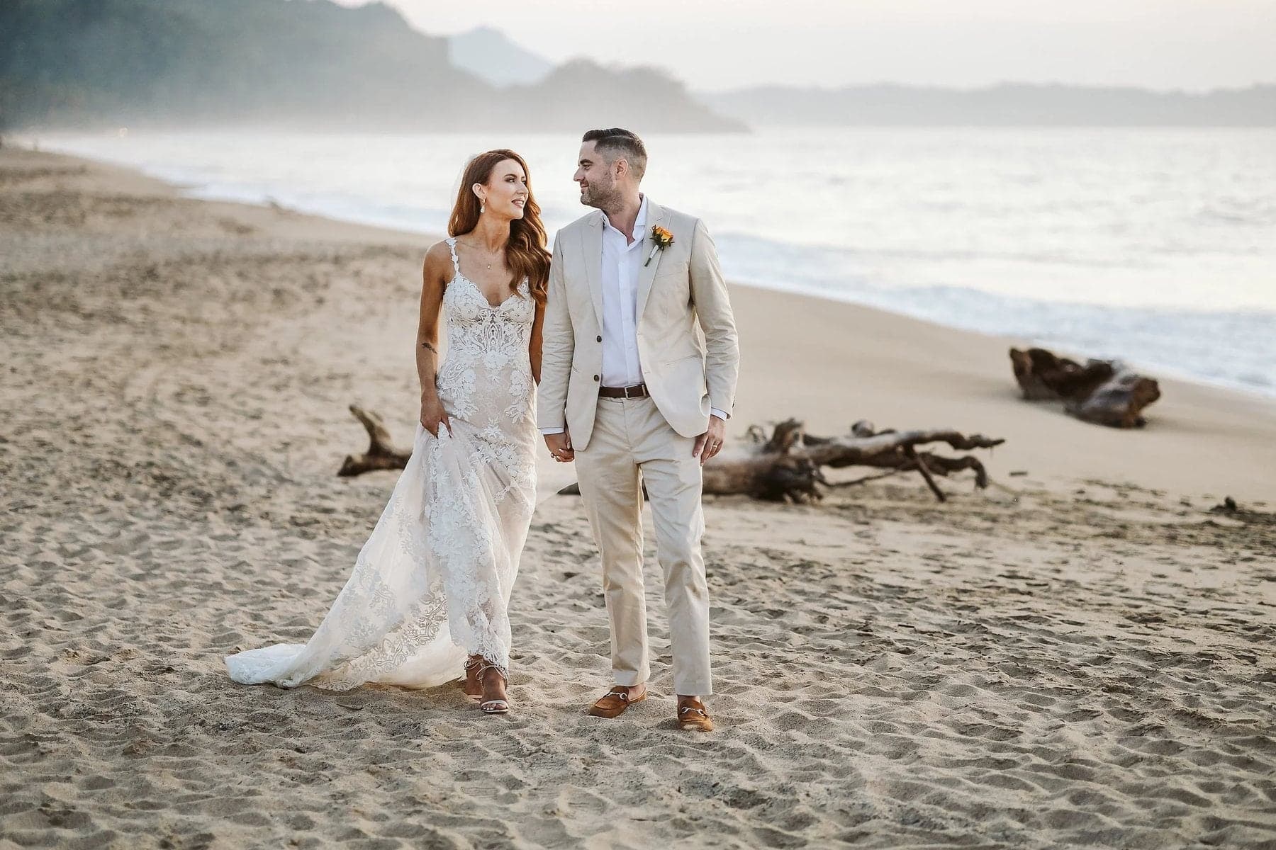 A beach celebration in Santa Teresa